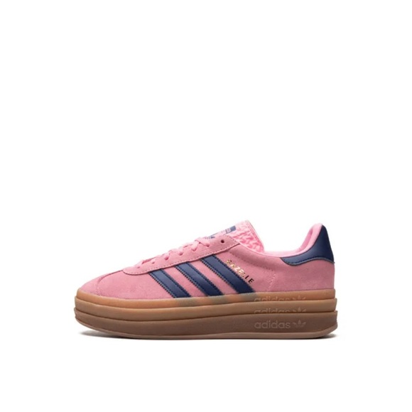 adidas Shoes - Adidas Women's Gazelle Pink and Navy Sneakers